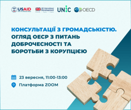 Consultations with the public. OECD Review on integrity and anti-corruption