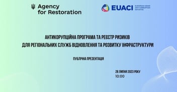 
          The discussion of the draft Anti-Corruption Programme and Risk Register for Regional Restoration Services
        